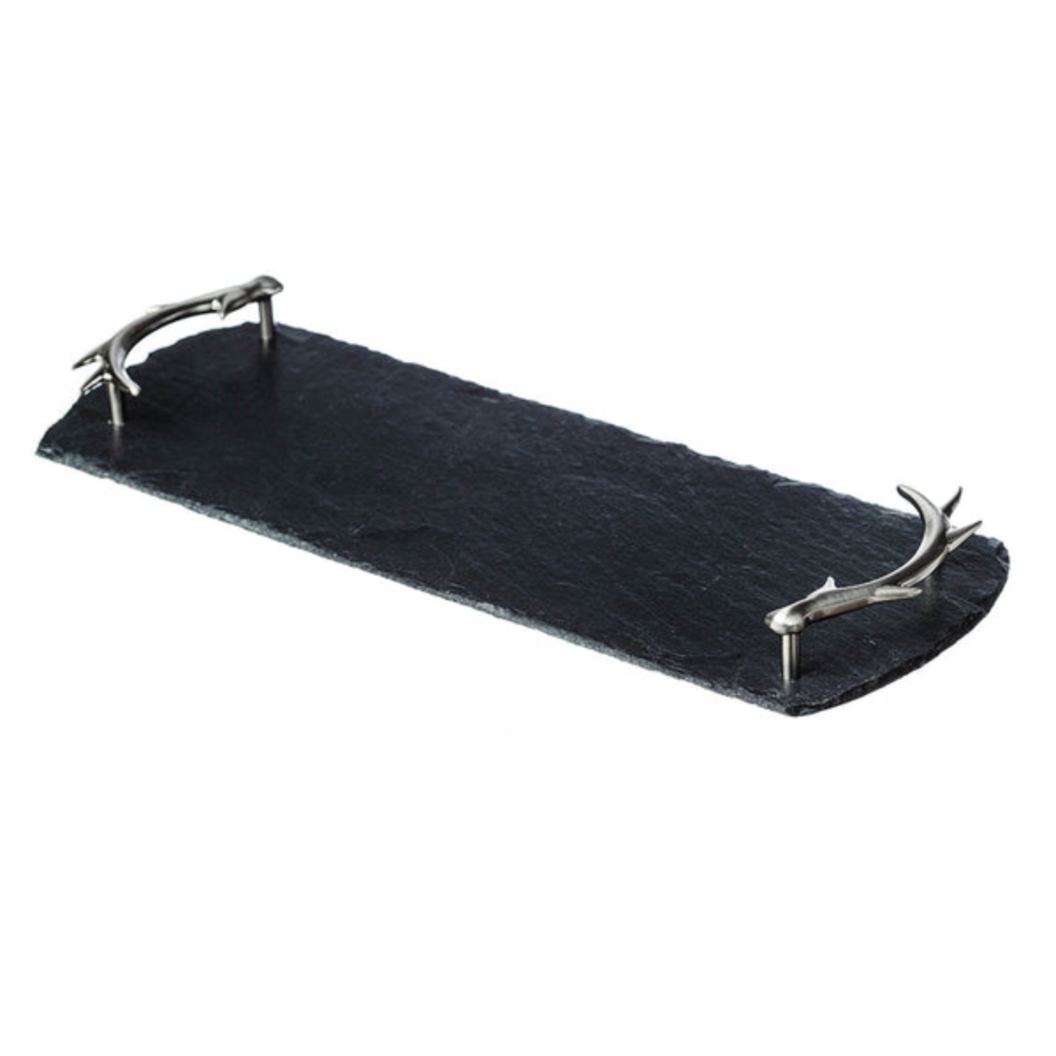 Antler Slate Rect Serving Tray