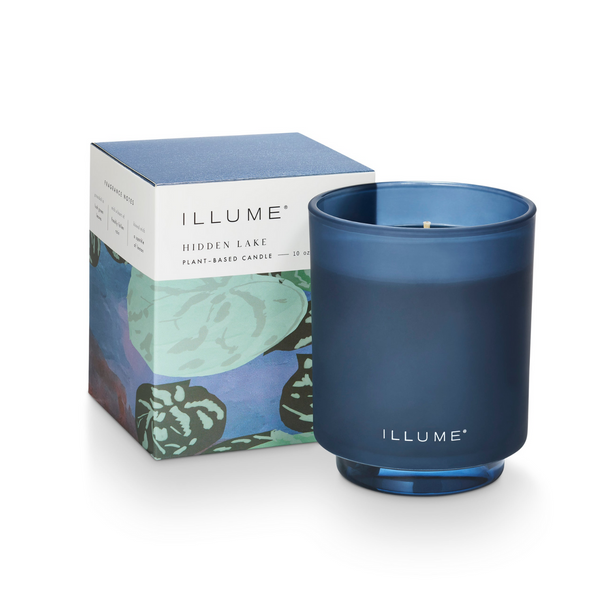 Hidden Lake Oak 10oz Glass Candle