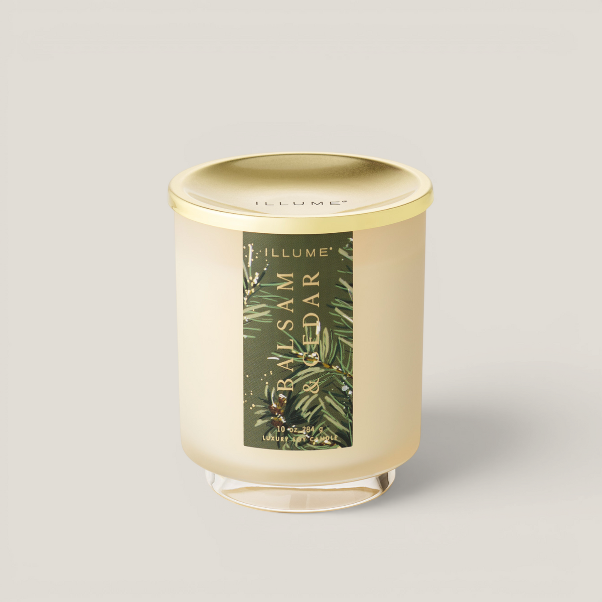 Signature 10oz Glass Candle | Balsam/Cedar