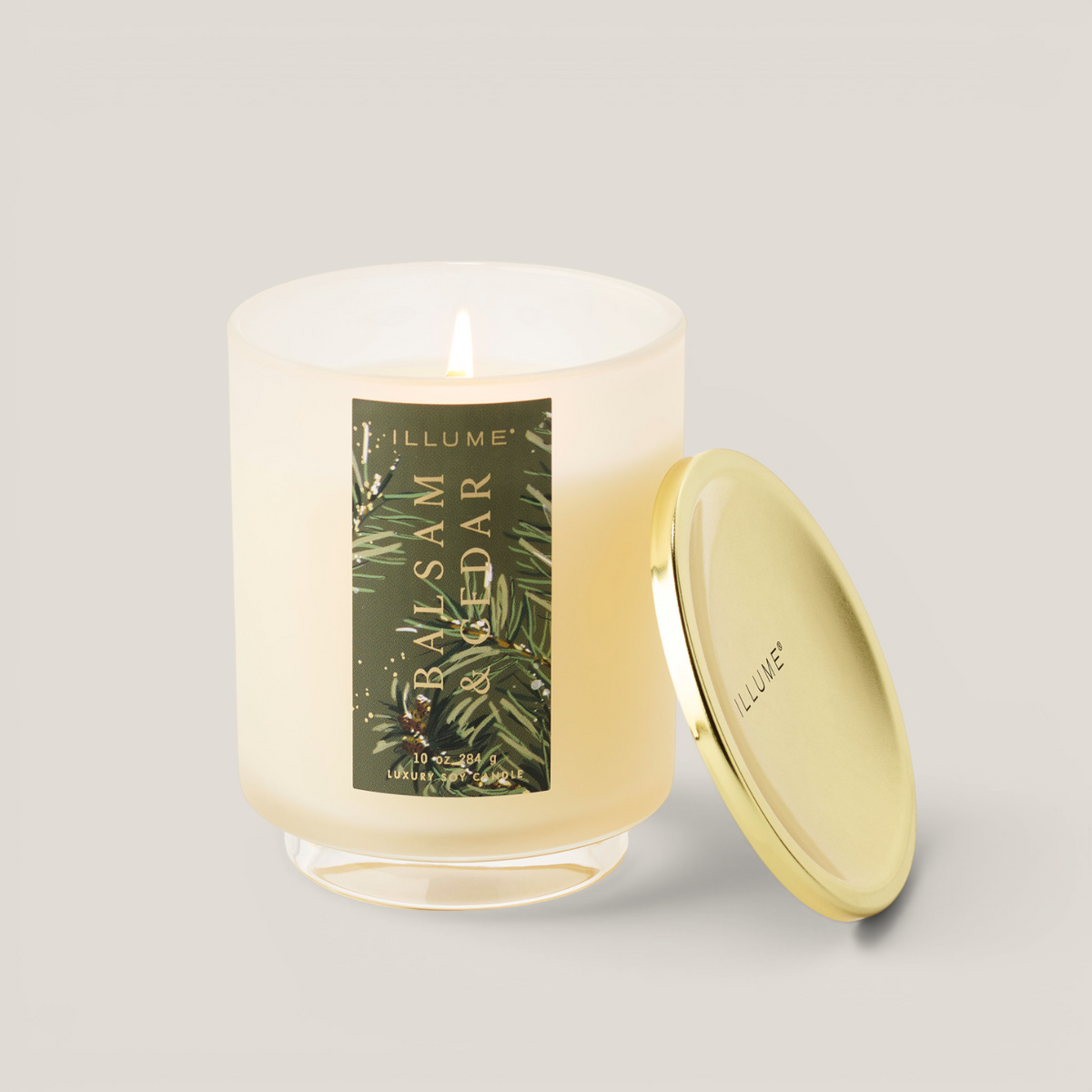 Signature 10oz Glass Candle | Balsam/Cedar
