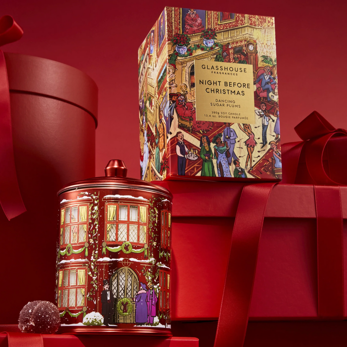Night Before Christmas - 13.4oz Scented Candle - Dancing Sugar Plum