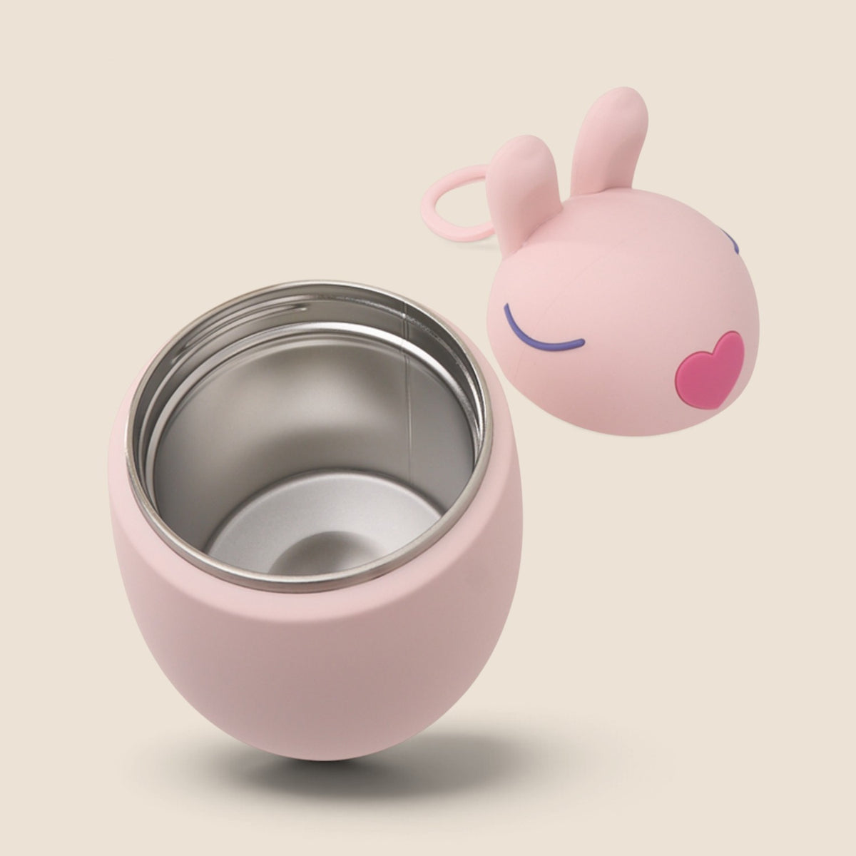 Buddy 20oz Food Storage Container- Poppy Bunny