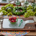 Recycled Glass Rectangular Serving Tray