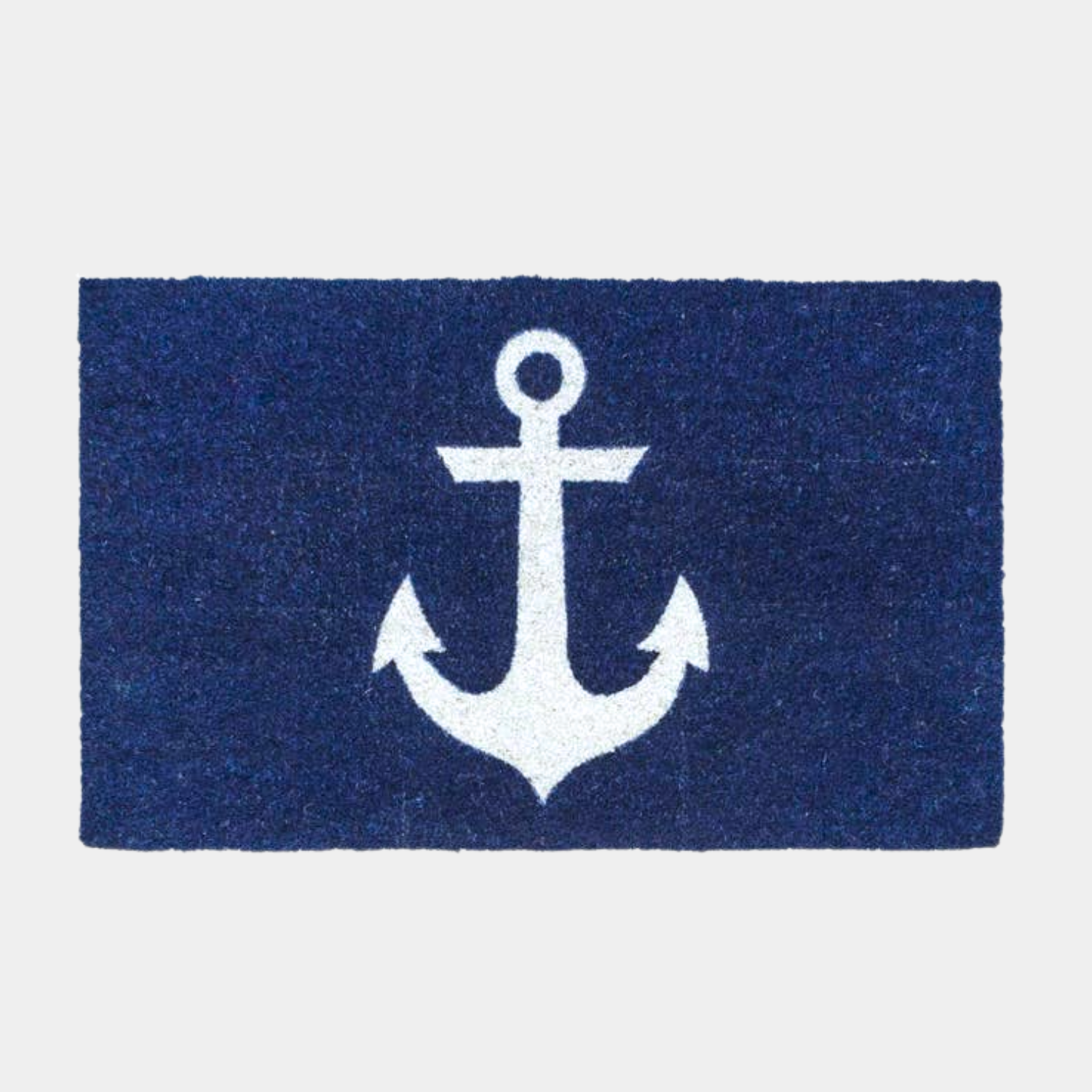 Blue Anchor Doormat