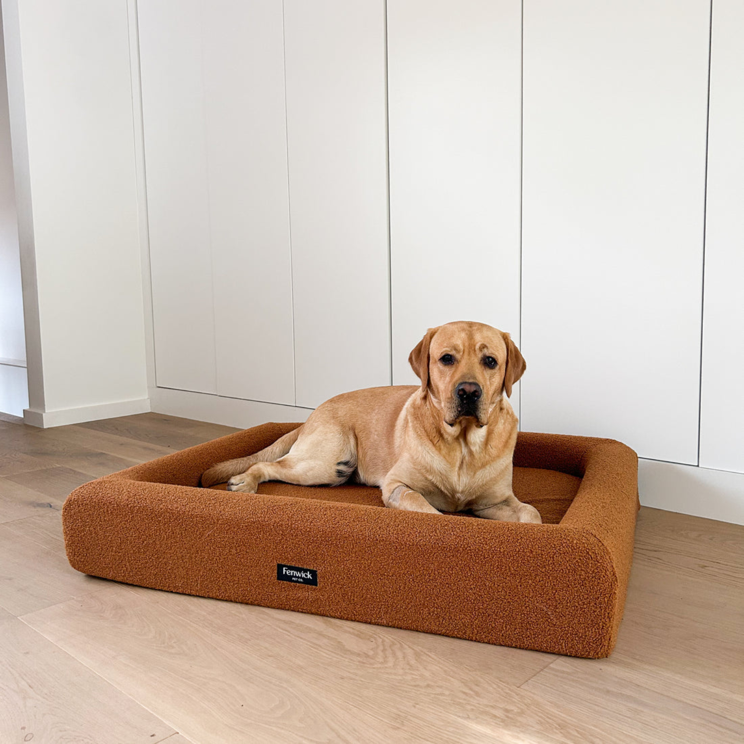 Brown Sherpa Dog Bed