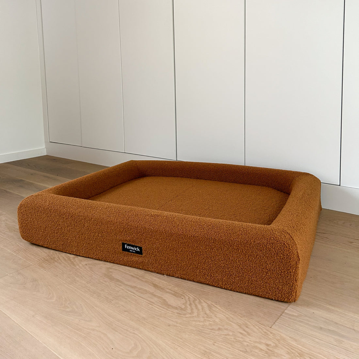 Brown Sherpa Dog Bed