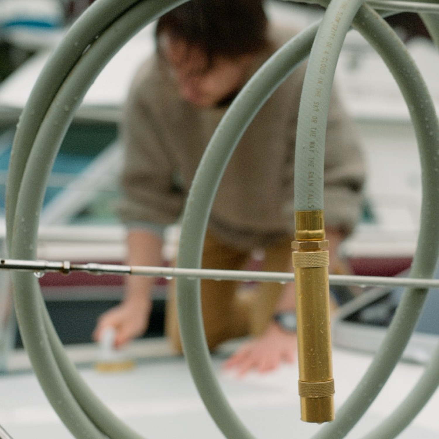 Brass Garden Hose Nozzle