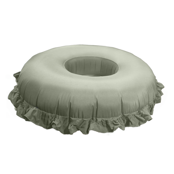 Eucalyptus Green Donut Inflatable Pool Float