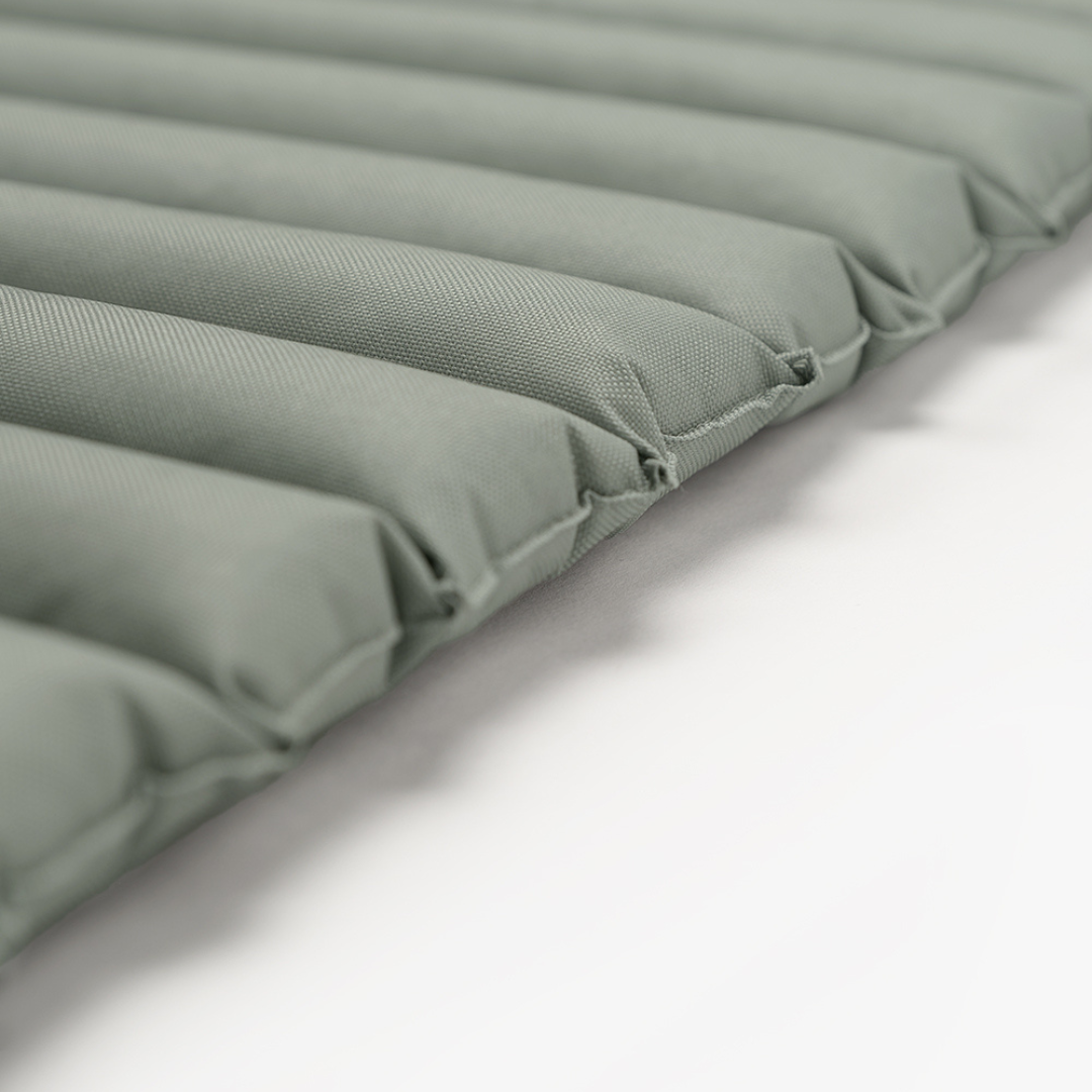 Channeled 47" Outdoor Bench Seat Cushion - Eucalyptus