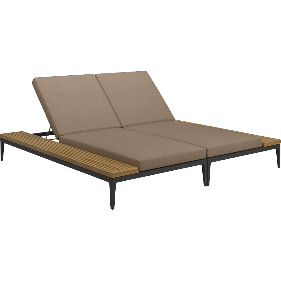 Gloster Grid Double Chaise Lounge