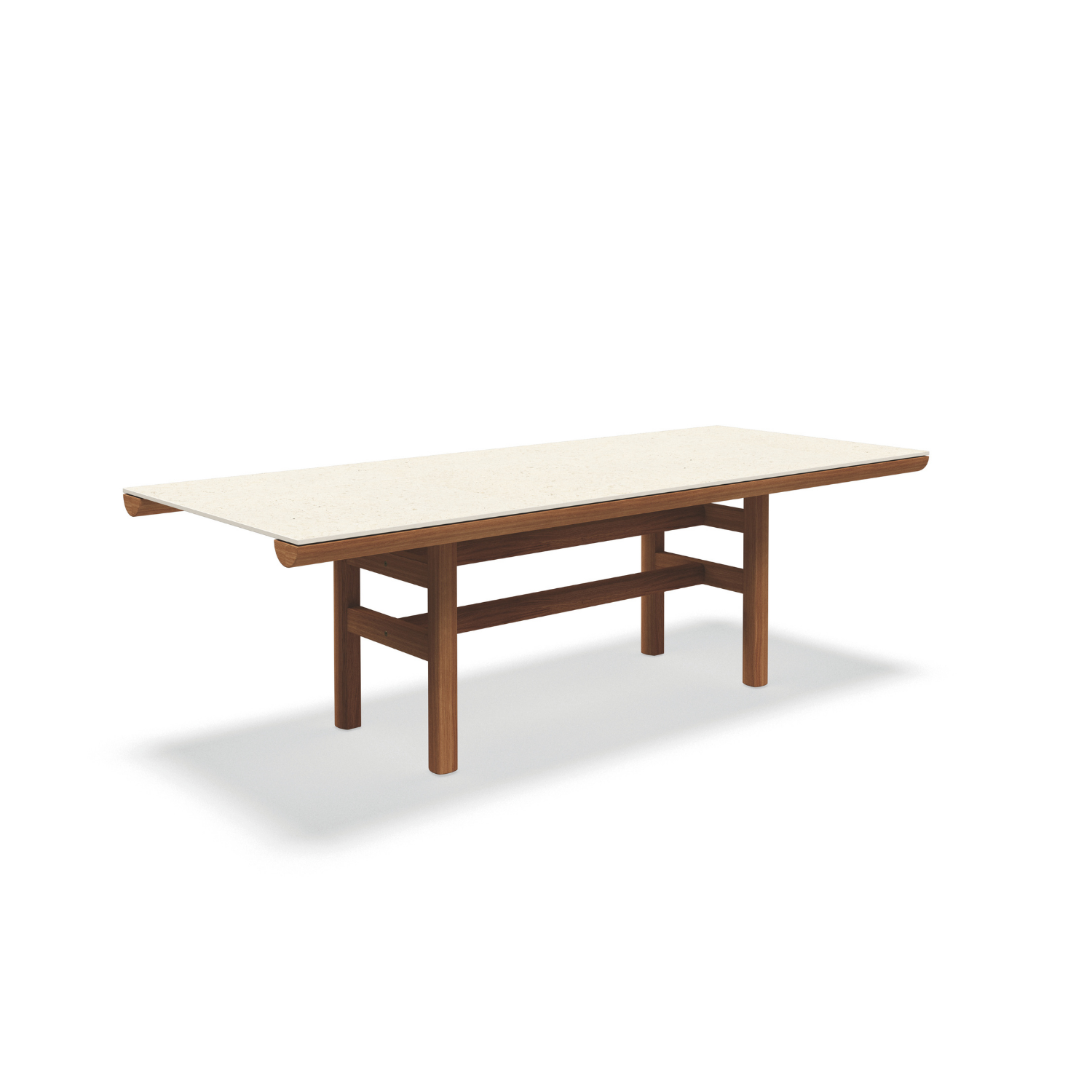 Gloster Rail Dining Teak/Ceramic Table