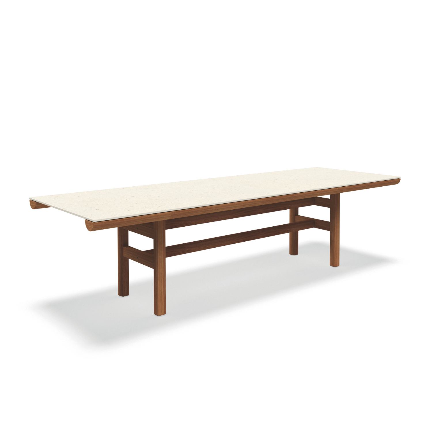 Gloster Rail Dining Teak/Ceramic Table