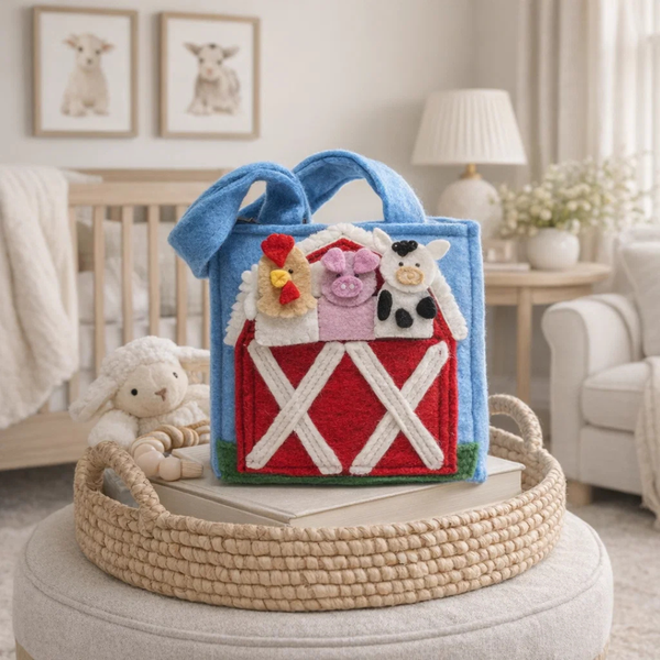 Kids Felt Barnyard Bag