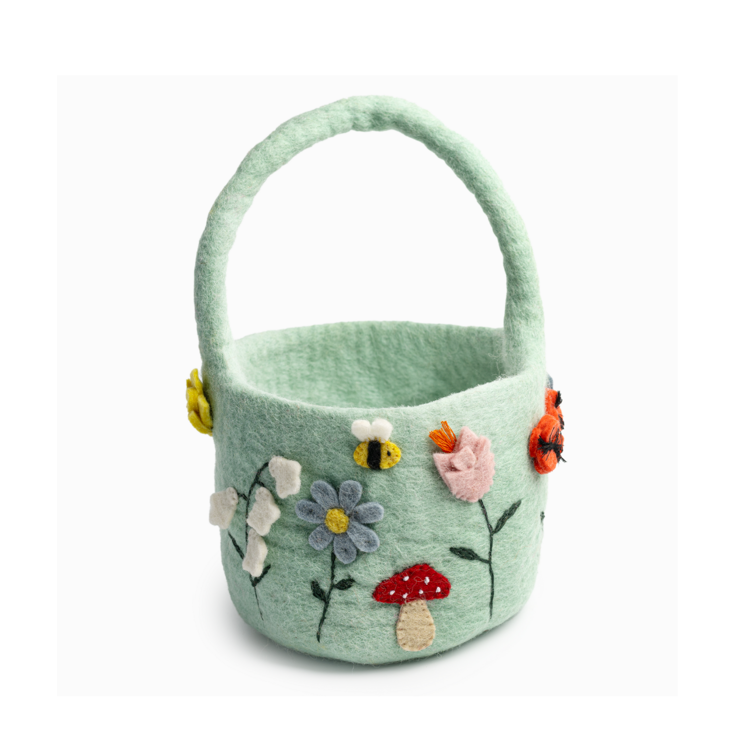 Kids Felt Bloom Easter Basket