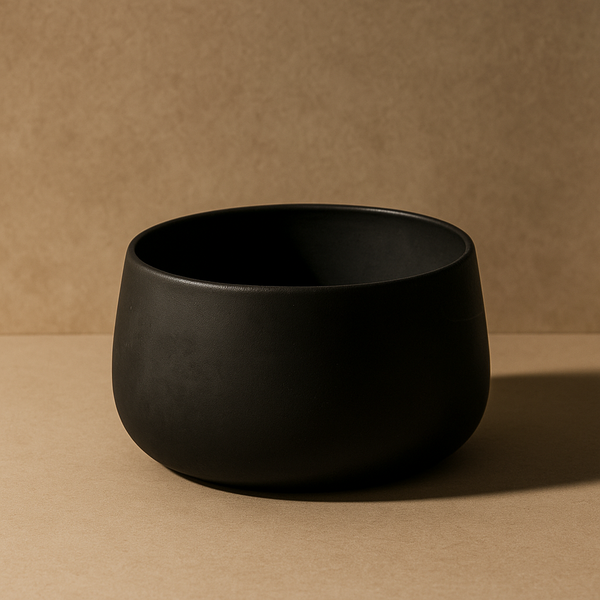 Matte Black Stoneware 6