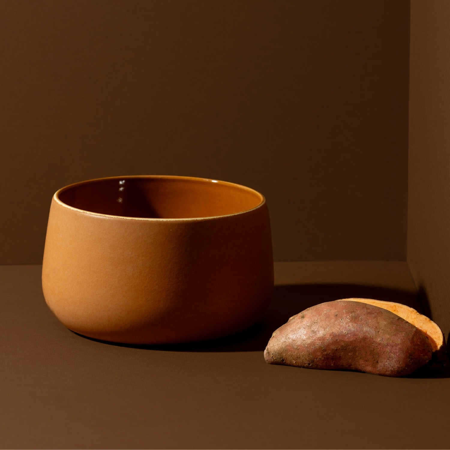 Stoneware Serving Bowl- Terra Cotta