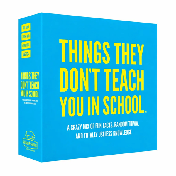 Things They Don't Teach You In School - Card Game