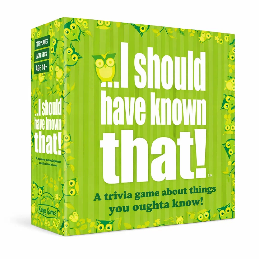 ...I Should Have Known That! - Card Game