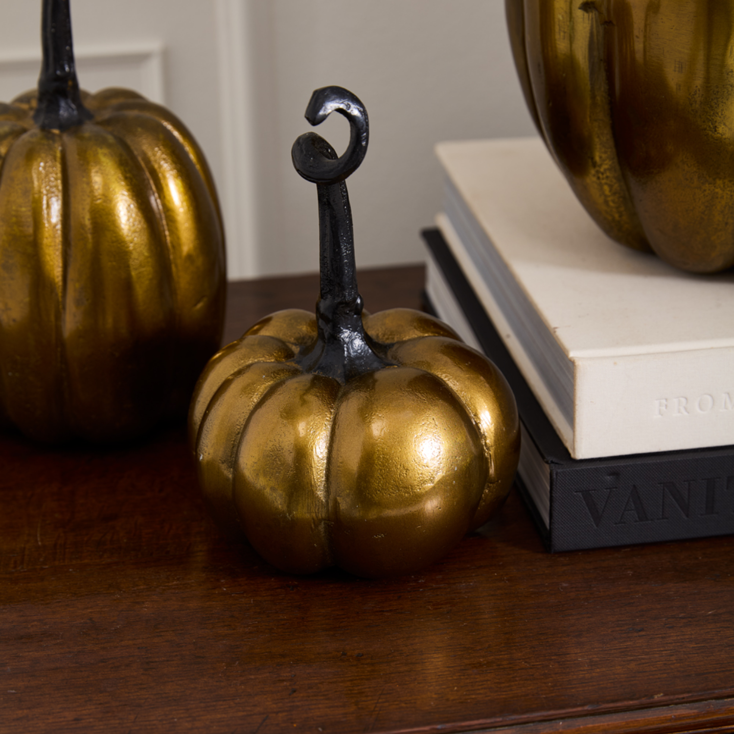 Brushed Gold Pumpkin