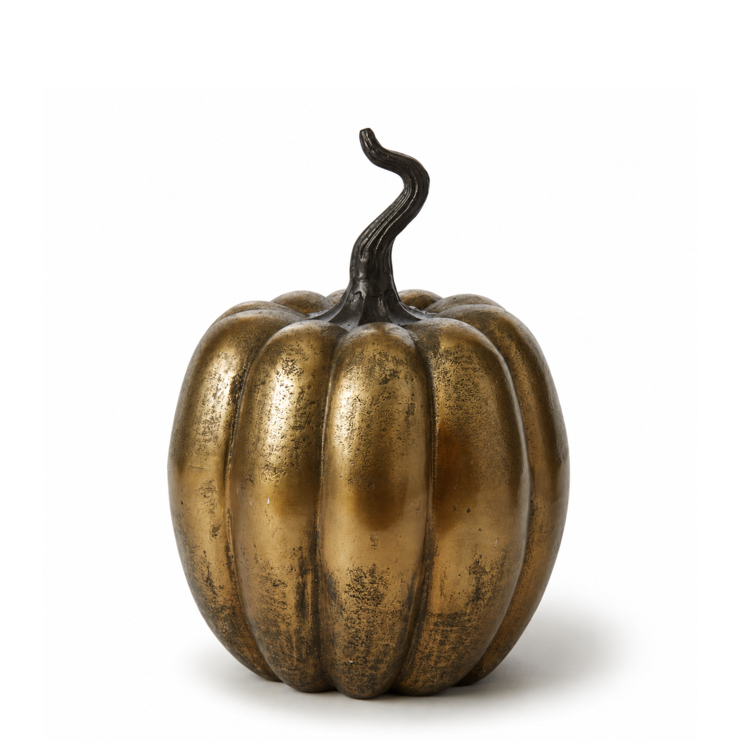 Brushed Gold Pumpkin
