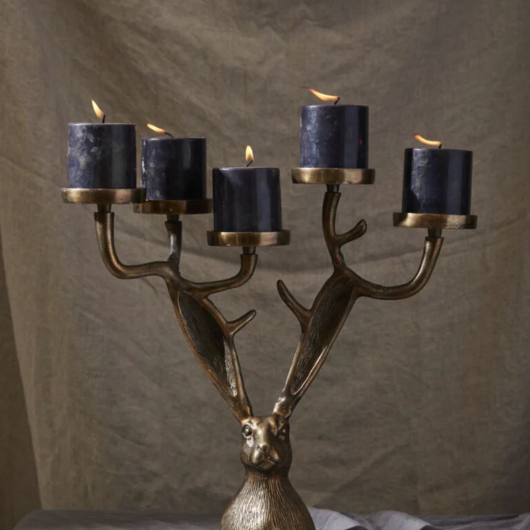 Whimsical Candleholder - Eric/Hare