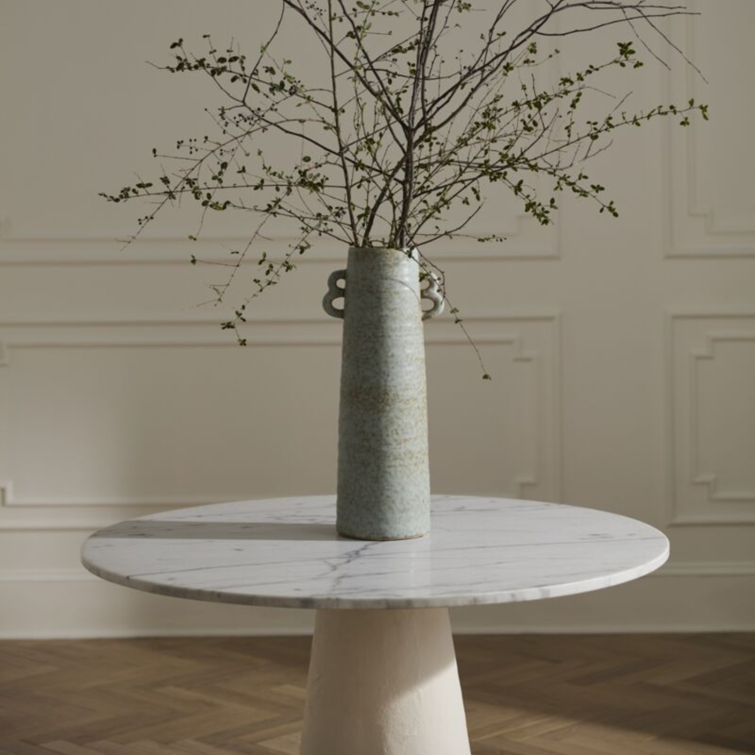 Arden Blue/Brown Glaze Vase