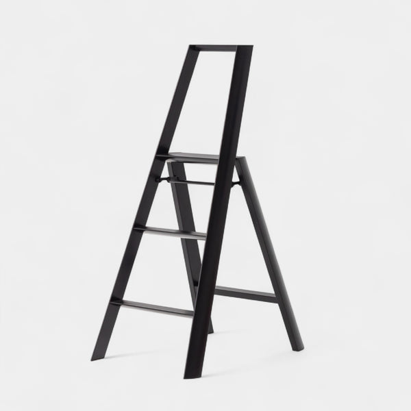 Kura 3-Step Ladder - Black