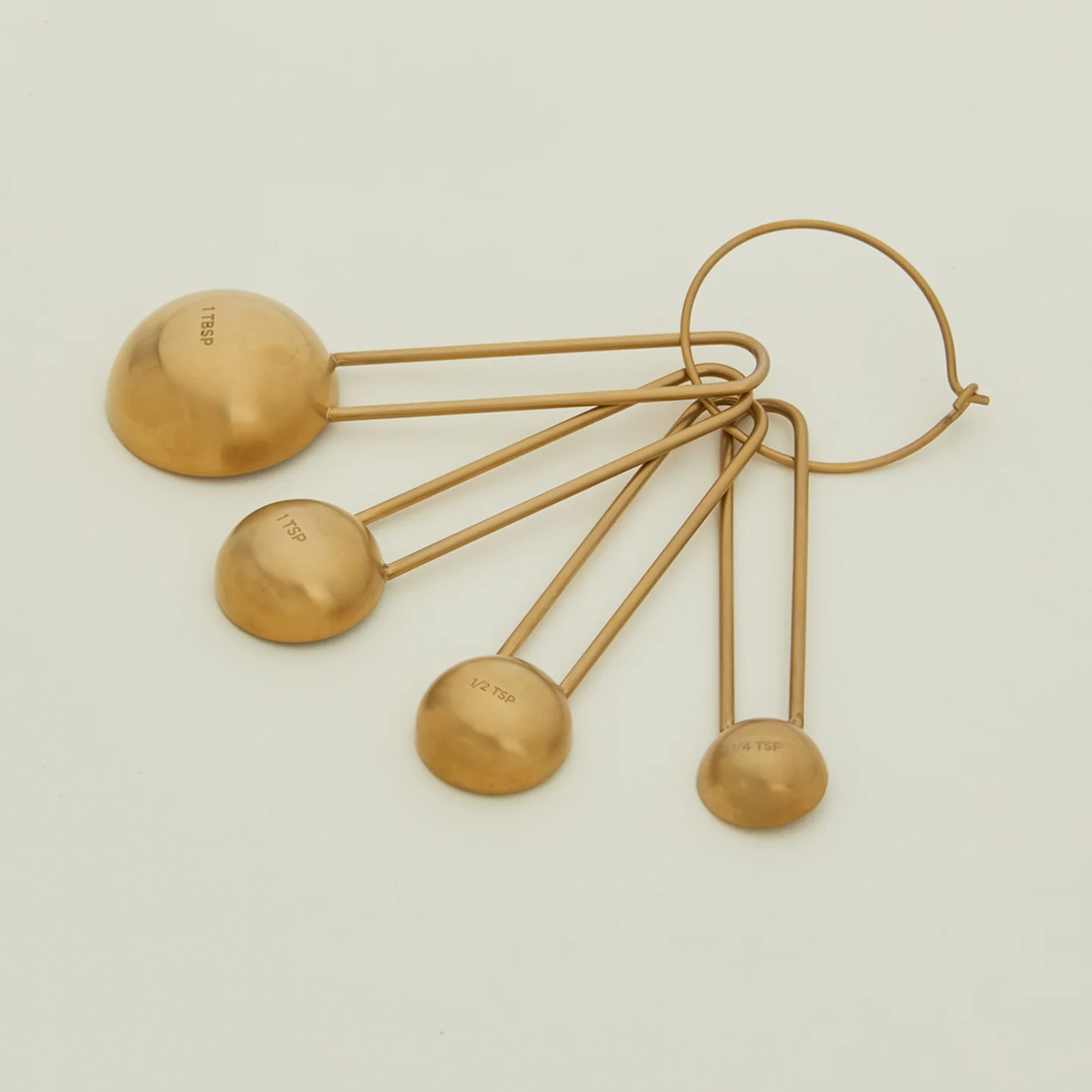 Loop Brass Measuring Spoon (Set of 4)