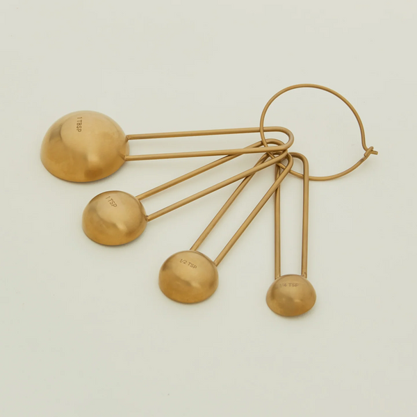 Loop Brass Measuring Spoon (Set of 4)