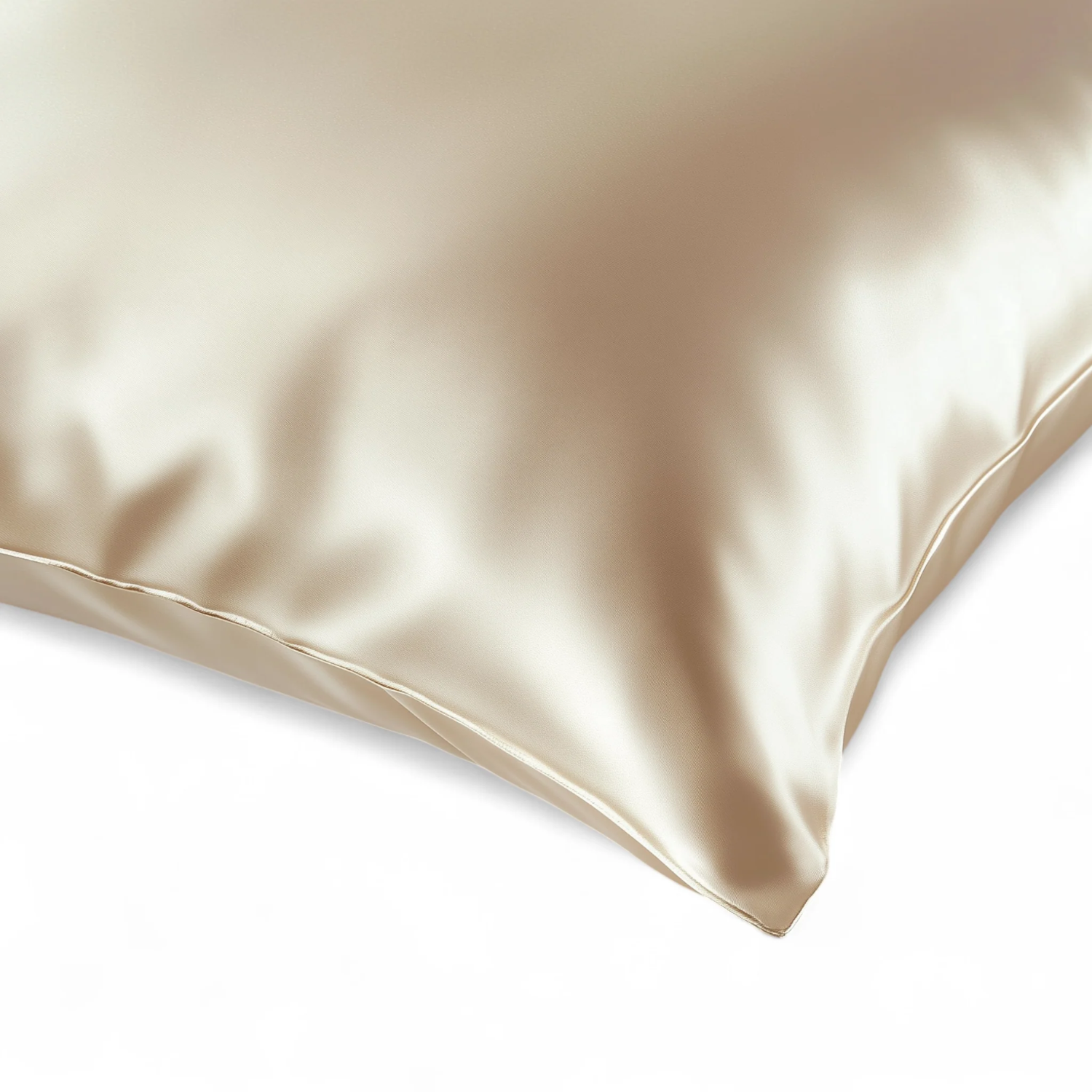 Champagne Organic Silk Pillowcase