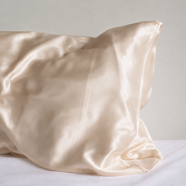 Champagne Organic Silk Pillowcase