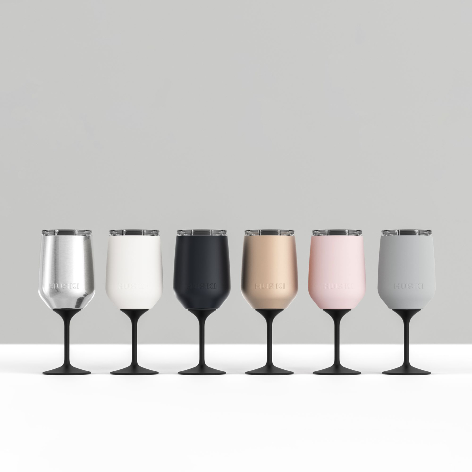 Brushed Stainless Silver Wine Tumbler