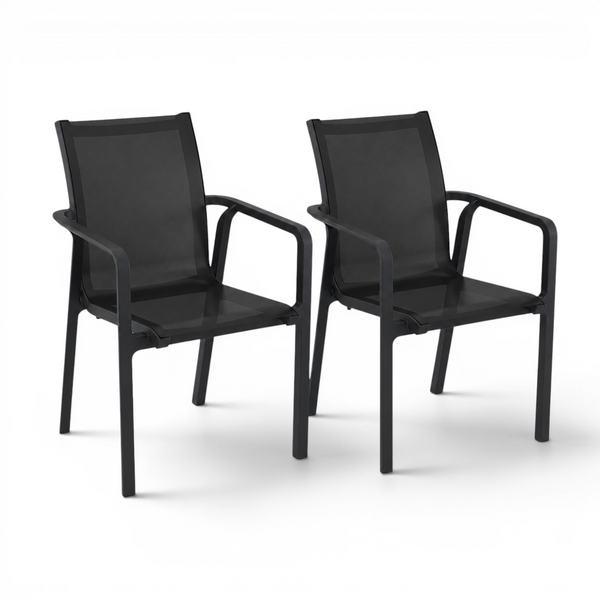 Manhattan Black Dining Chair Set