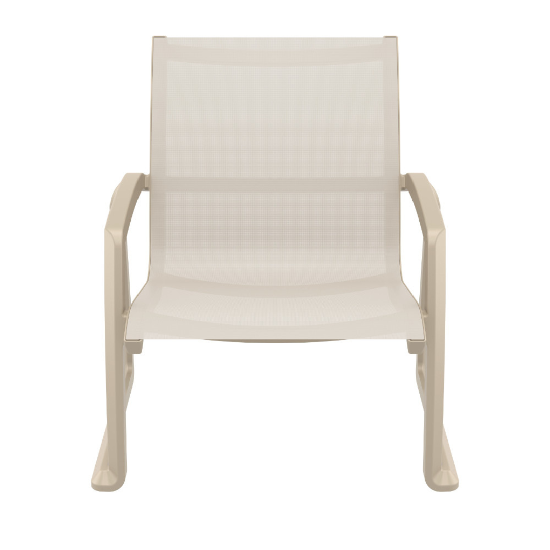 Manhattan Taupe Club Chair