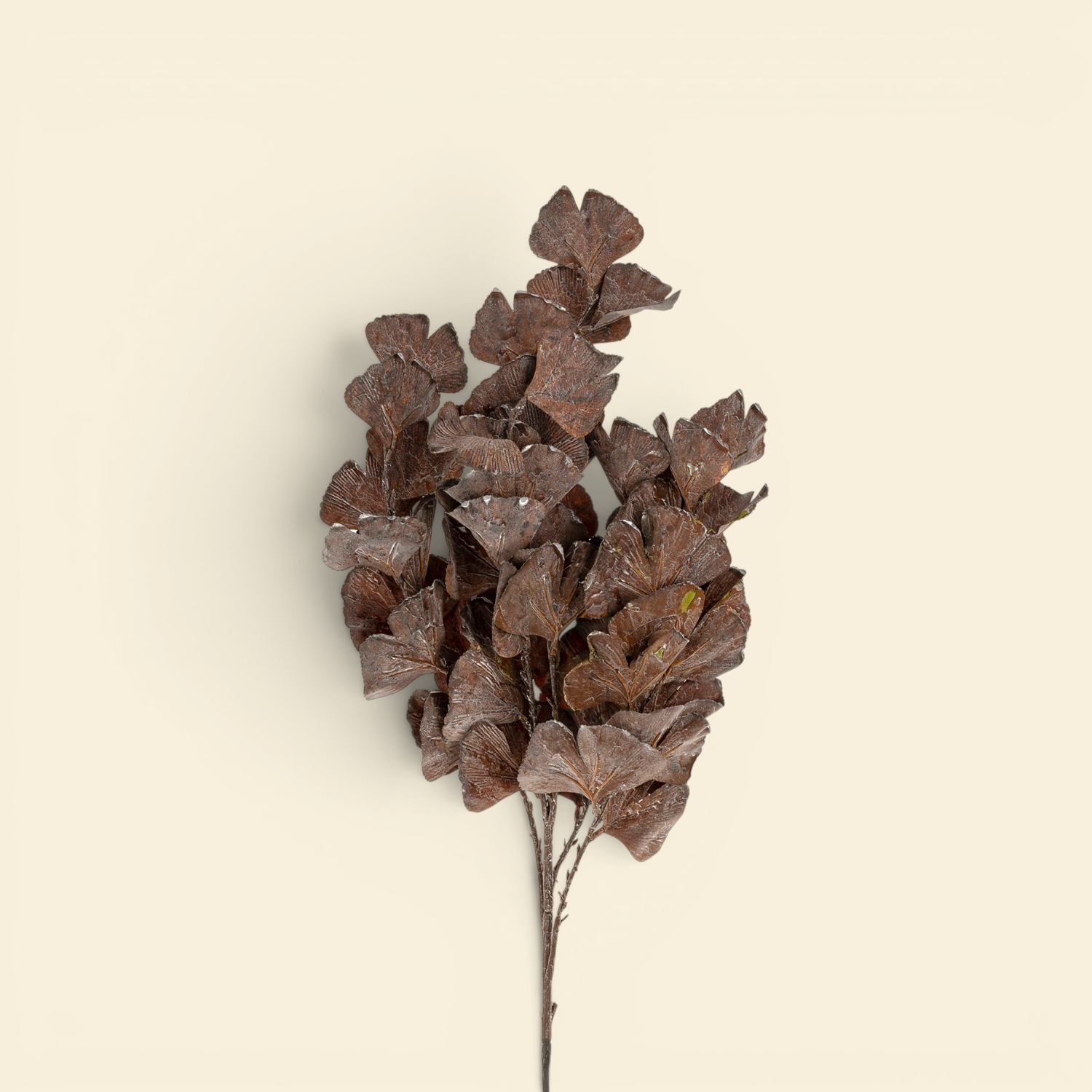 Artificial Dark Purple Leave Branch