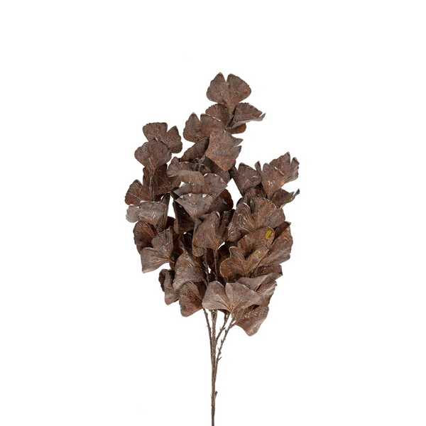 Artificial Dark Purple Leave Branch