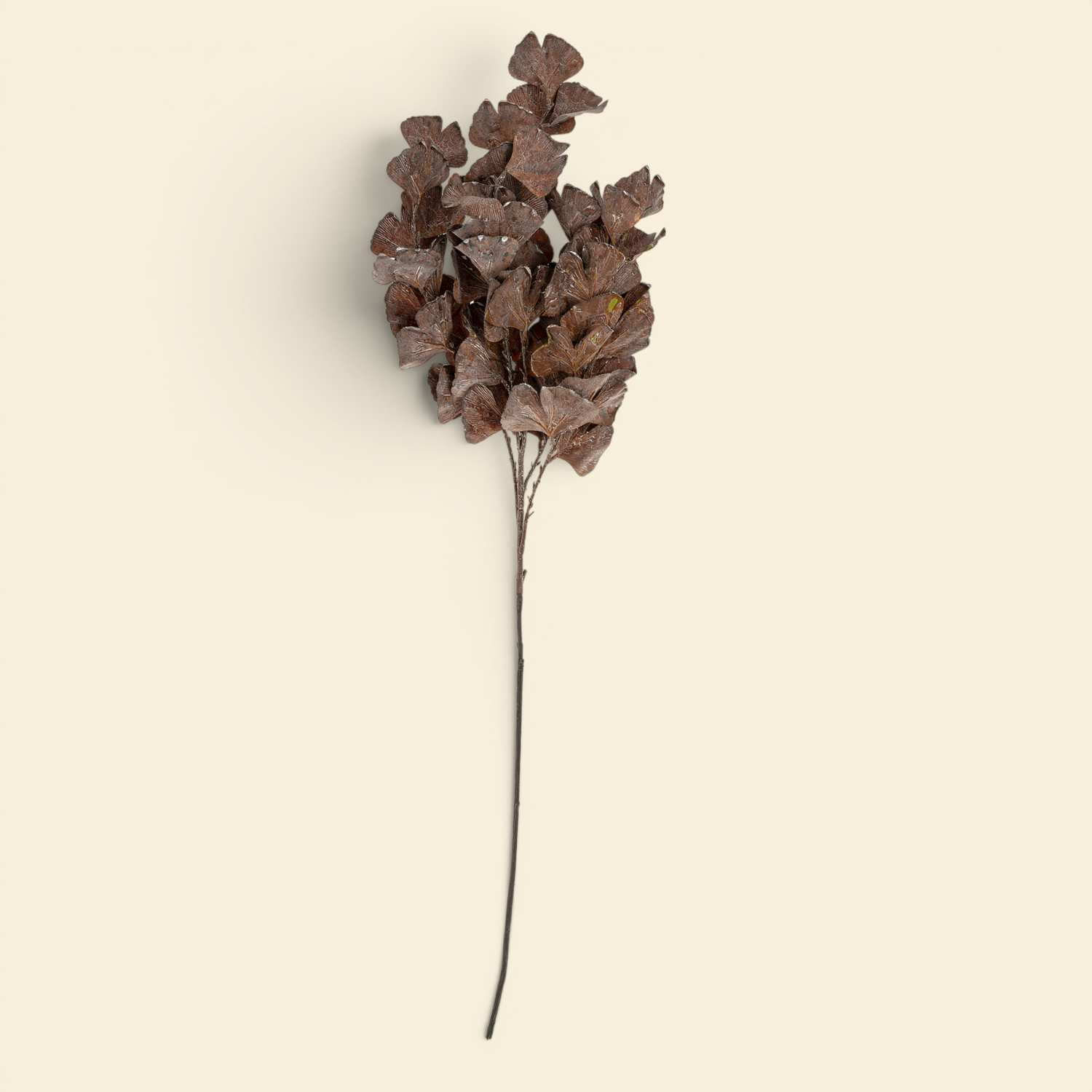 Artificial Dark Purple Leave Branch