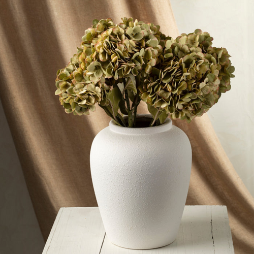 Artificial Green Hydrangea Stem