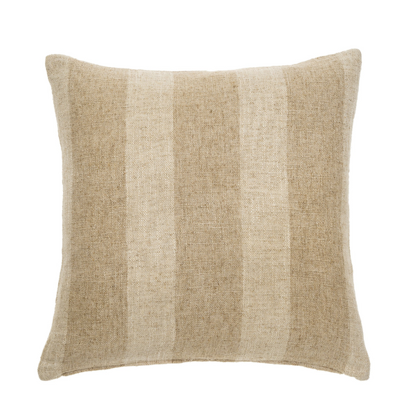 Stone Natural Striped Toss Pillow