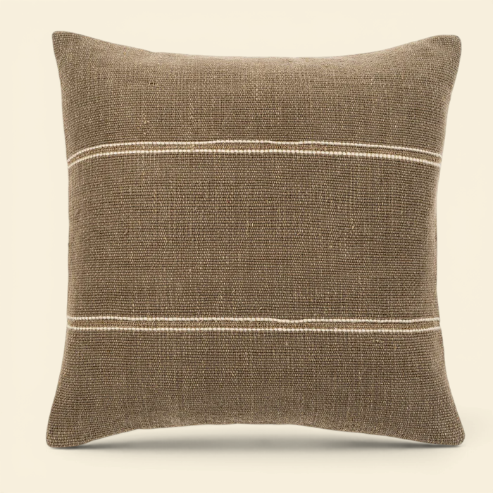 Farmhouse Stripe Toss Pillow
