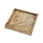 Marble Aged Brown Tray