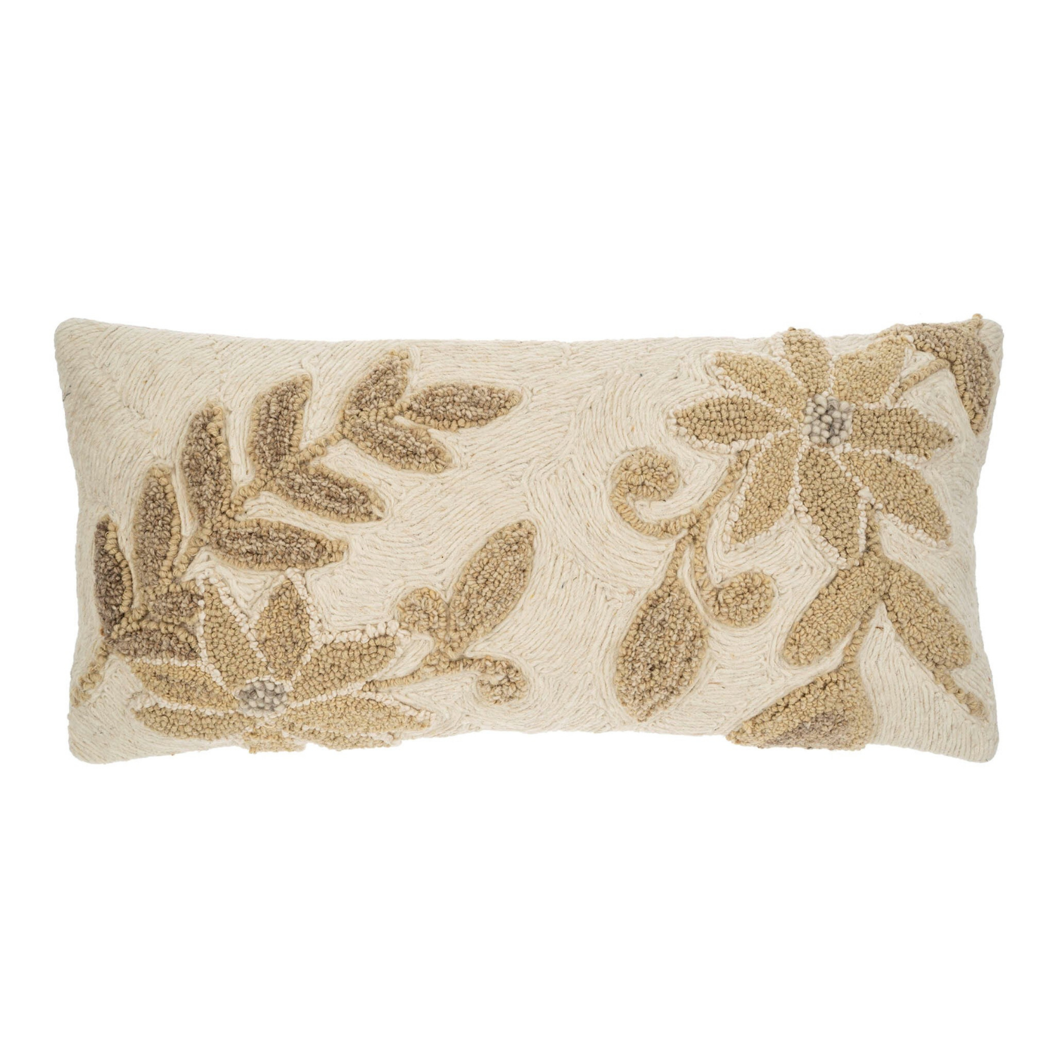 Seren Sand Kidney Toss Pillow