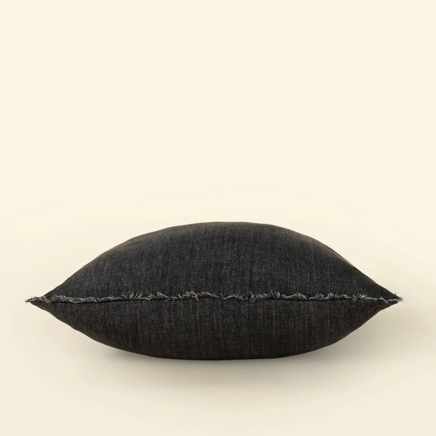 Cambri Charcoal Linen Pillow