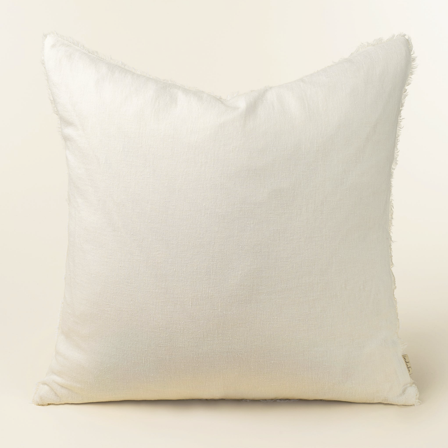 Cambri Ivory Linen Pillow
