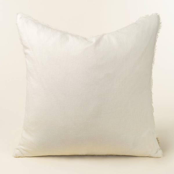 Cambri Ivory Linen Pillow