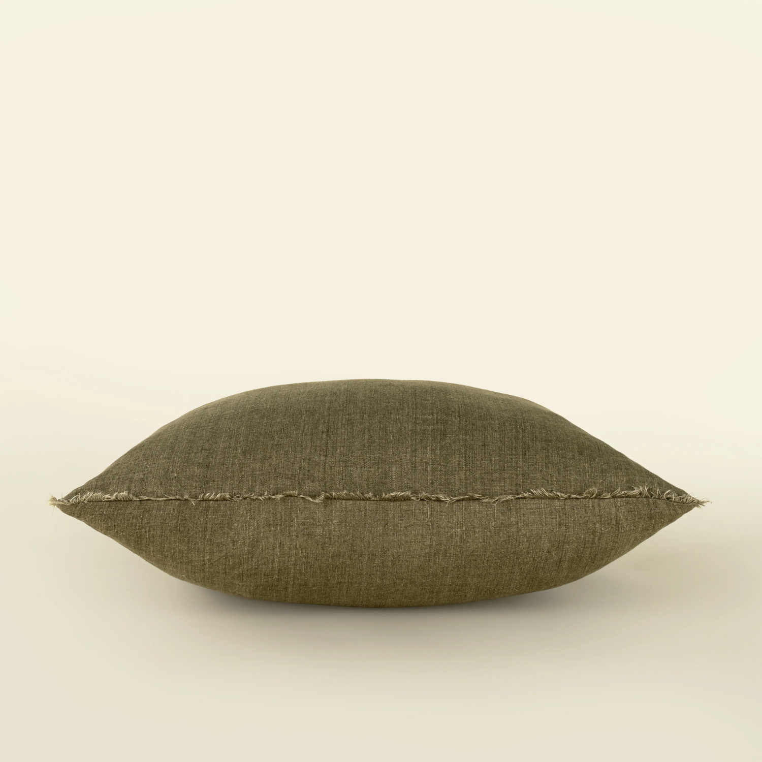 Cambri Kelp Linen Pillow