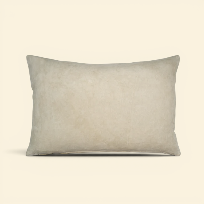 Velvet Fog Kidney Toss Pillow