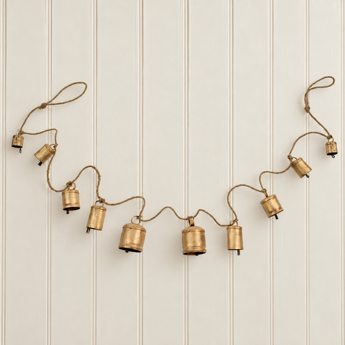 Jute Rope Bell Garland