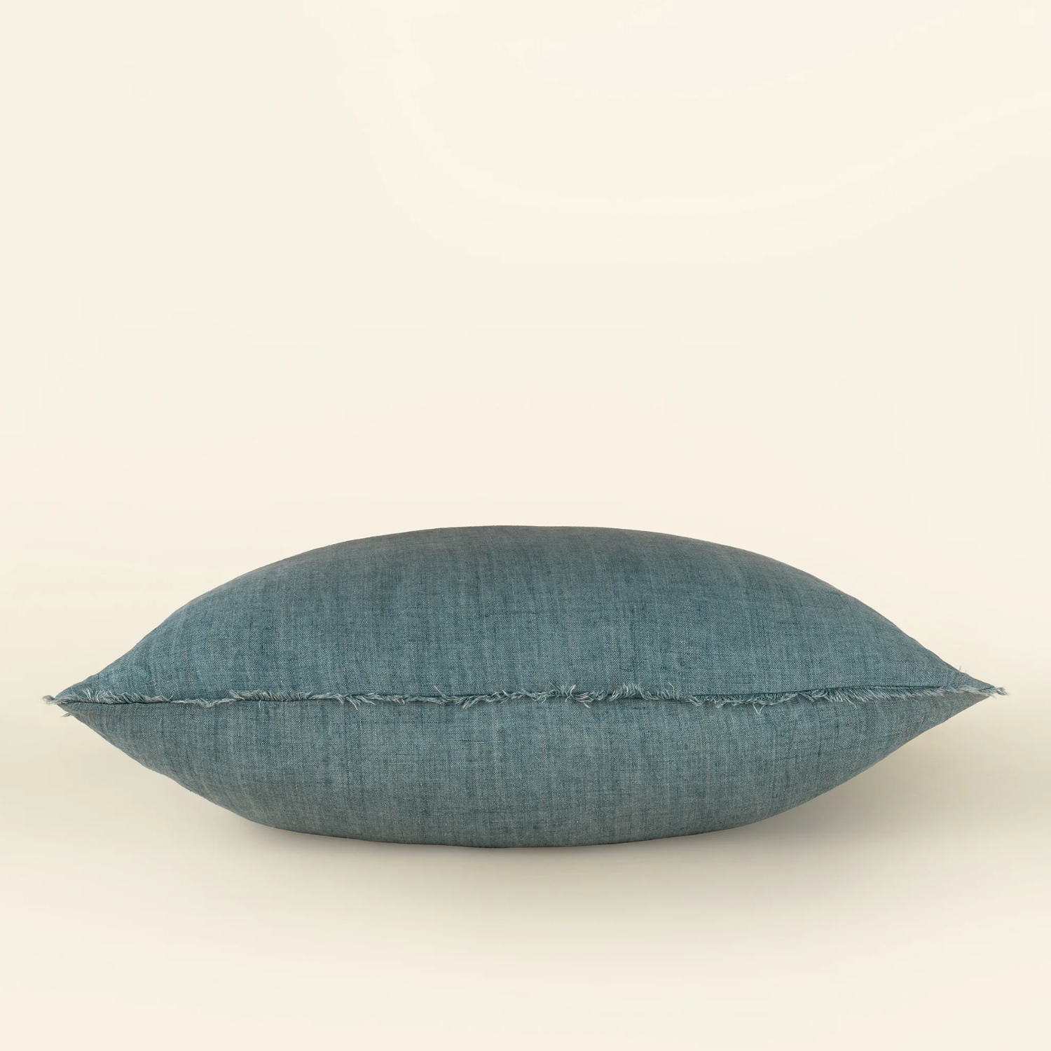 Cambri Arctic Blue Linen Pillow