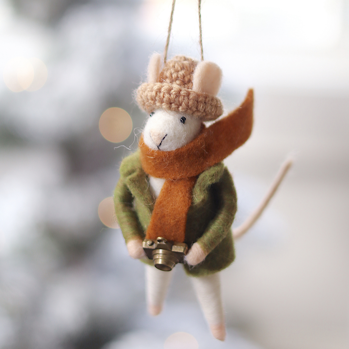 Photographer Philip Mouse Ornament